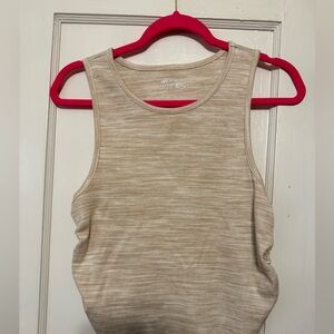 SET of 3 Aerie ruched side tank tops